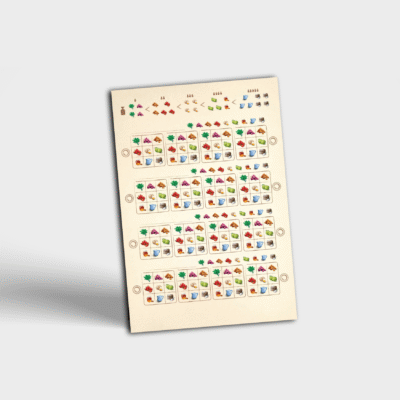 Secret Recipe printed player boards